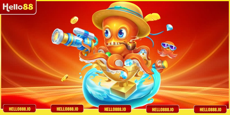 Giải trí cuốn hút của sảnh bắn cá HELLO88