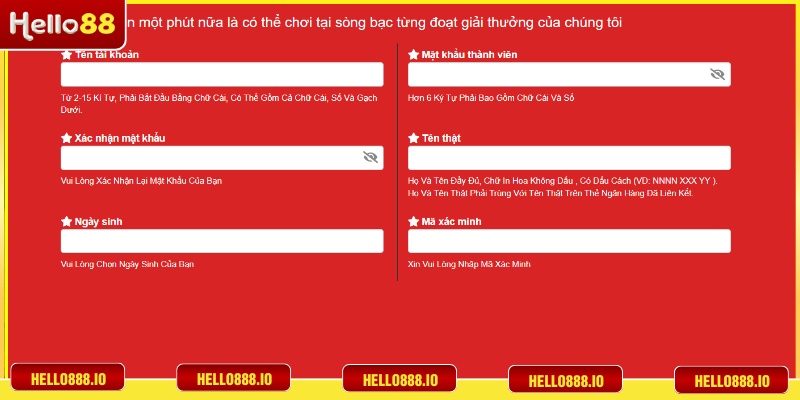 Mọi thông tin người dùng đều được giữ kín