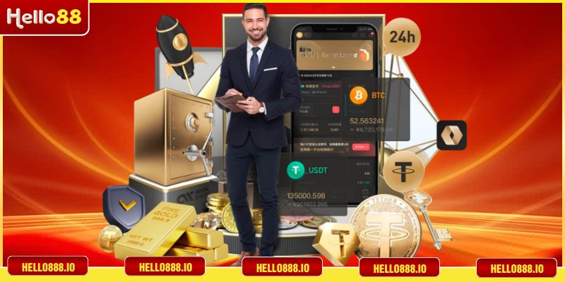 Thực hiện rút tiền HELLO88 vô cùng đơn giản